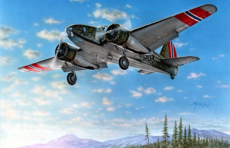 Бомбардировщик Caproni CA.310