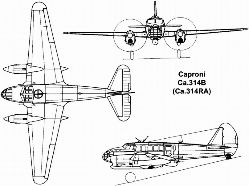 Бомбардировщик Caproni CA.311