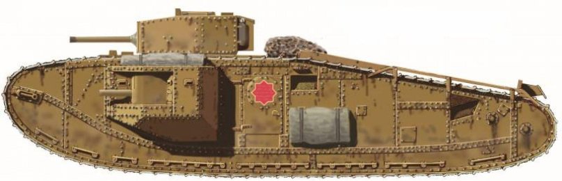 Марк 8 танк Индиана Джонс