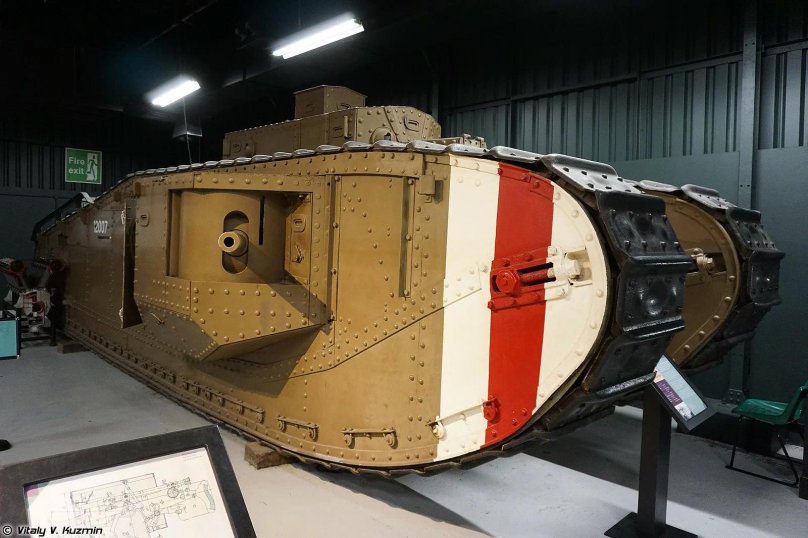 Танк Марк 5 в Архангельске