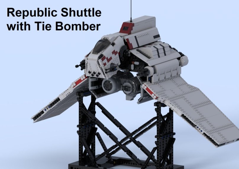 LEGO Republic Shuttle