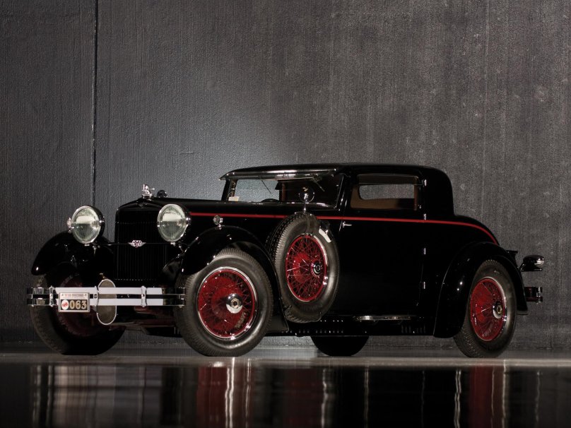 1930 Stutz model ma Supercharged Coupe