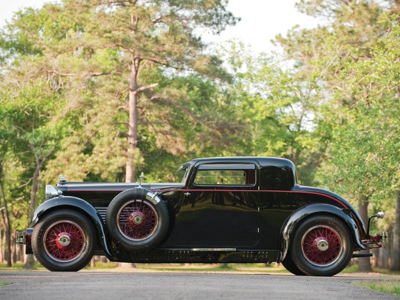 1930 Stutz model ma Supercharged Coupe