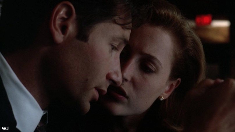 Малдер и Скалли любовь