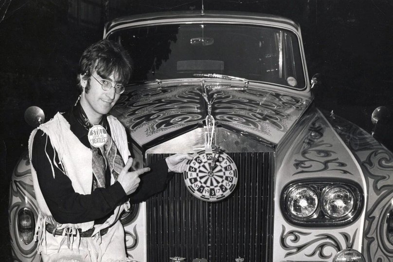 Джон Леннон и его Роллс Ройс