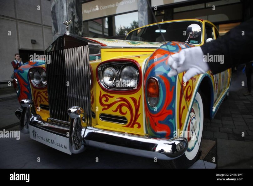 Роллс Ройс Джона Леннона хиппи