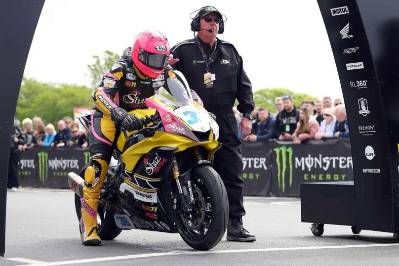 Isle of man TT paddock