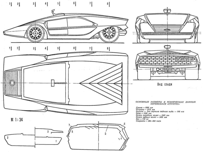 Lancia Stratos Blueprint