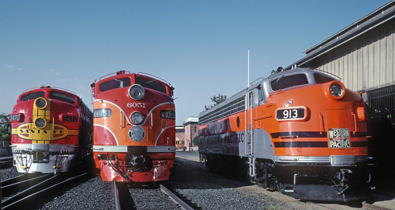 EMD f7 Union Pacific Train