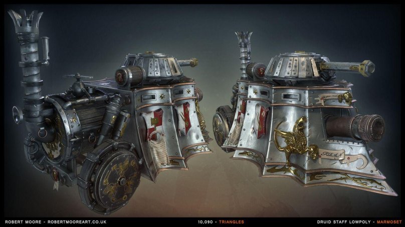 Паровой танк вархаммер