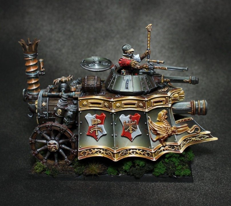 Вархаммер фэнтези Империя паровой танк