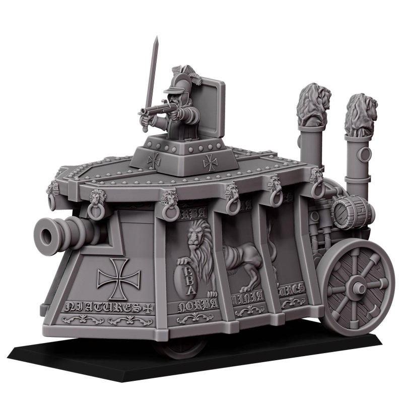 Вархаммер фэнтези Империя паровой танк