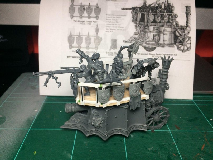 Паровой танк империи вархаммер
