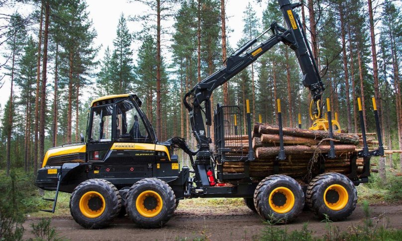 Форвардер Ponsse Buffalo 8w