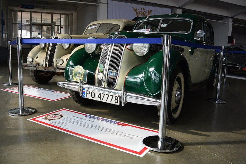 Дорожный просвет БМВ 326 1959