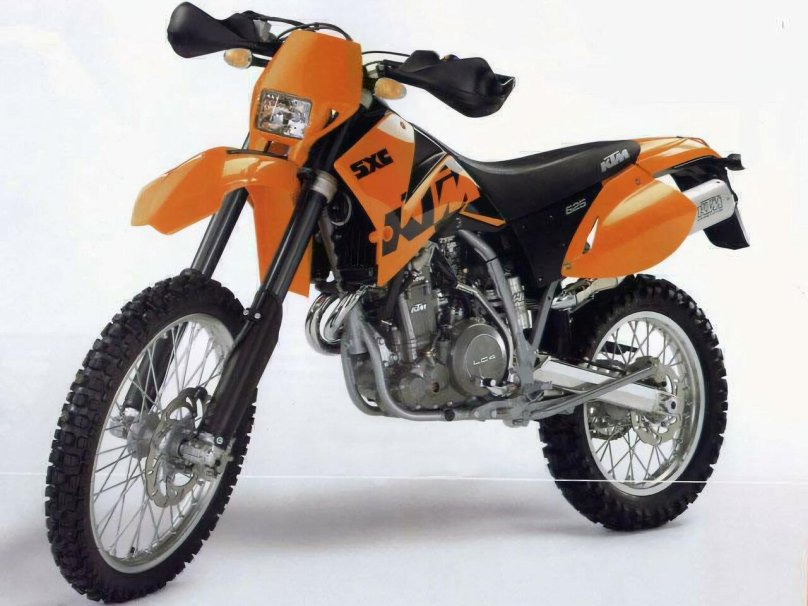 Мотоцикл КТМ 600 кубов