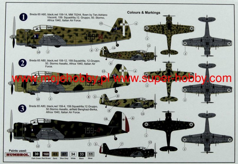 Чертежи Breda ba.65