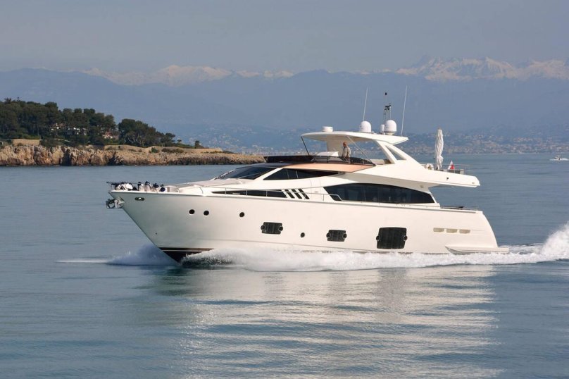 Яхта Феретти