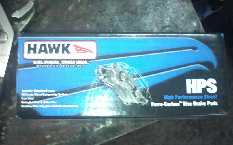 Vito 448 тюнинг Hawk колодки передние