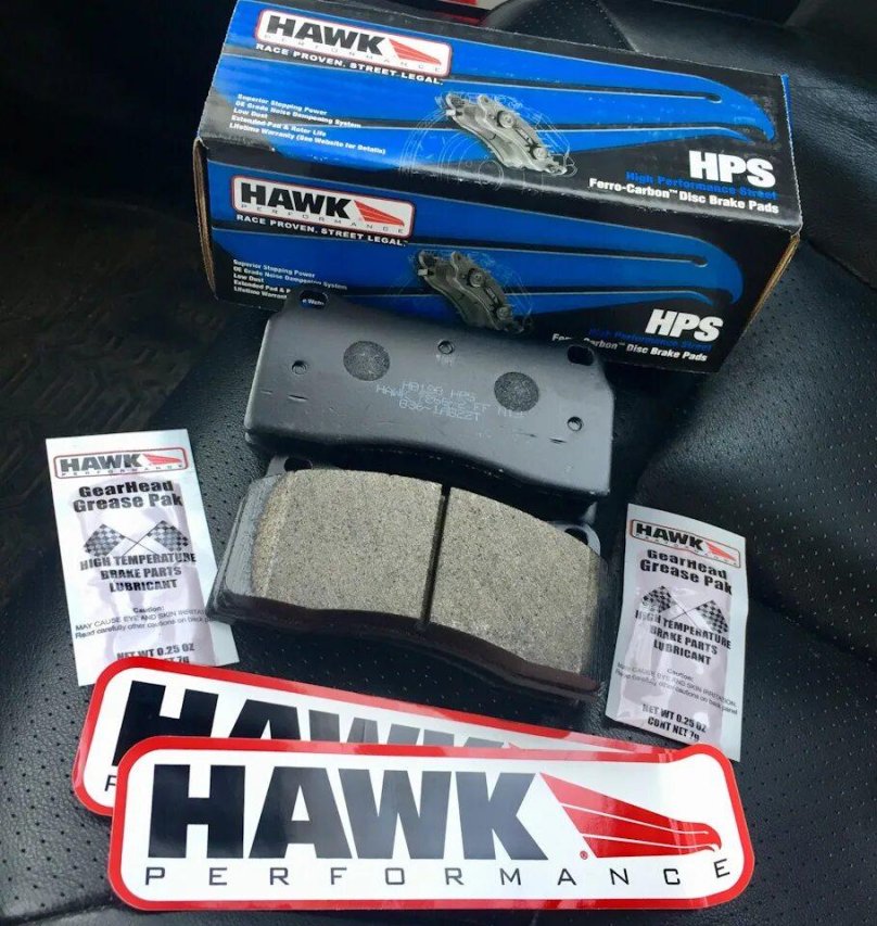 Колодки тормозные hb193n.670 Hawk