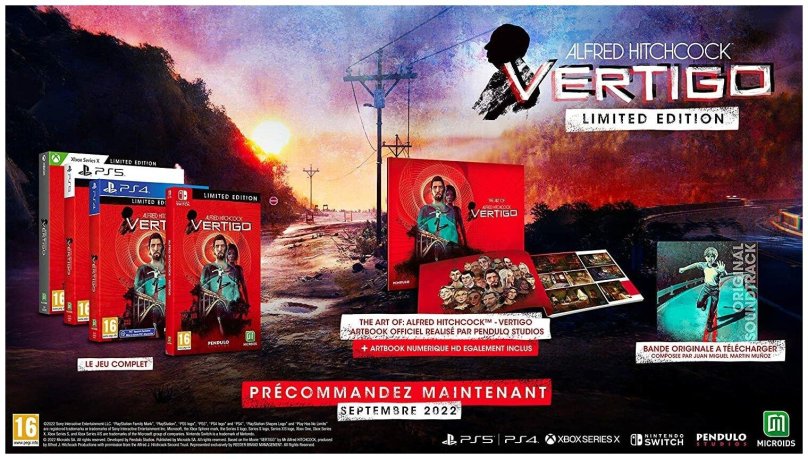 Alfred Hitchcock Vertigo игра