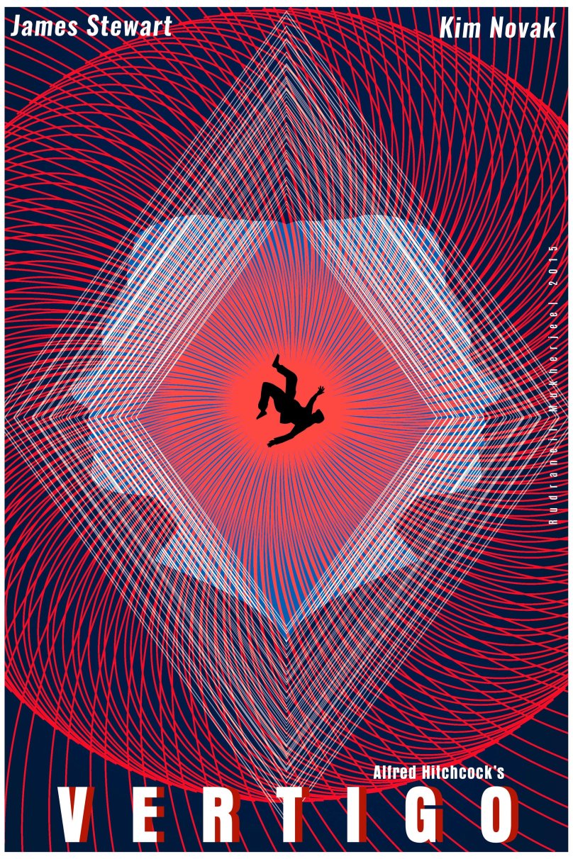 Головокружение 1958 Vertigo poster