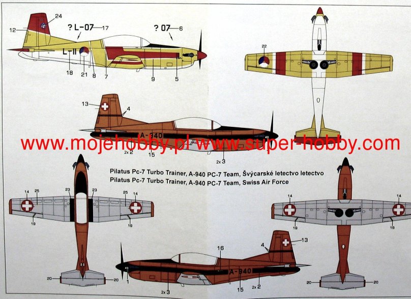 Pilatus PC-21 чертежи
