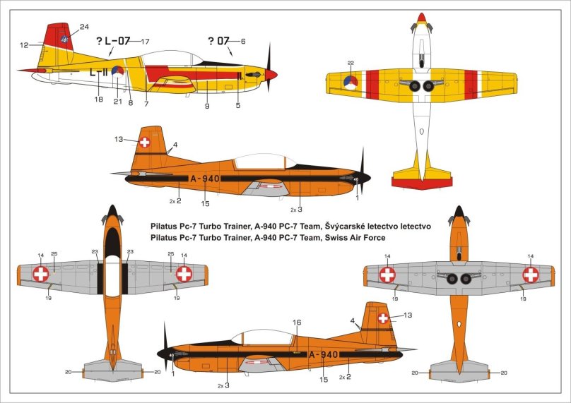 Pilatus Porter PC-6 чертежи