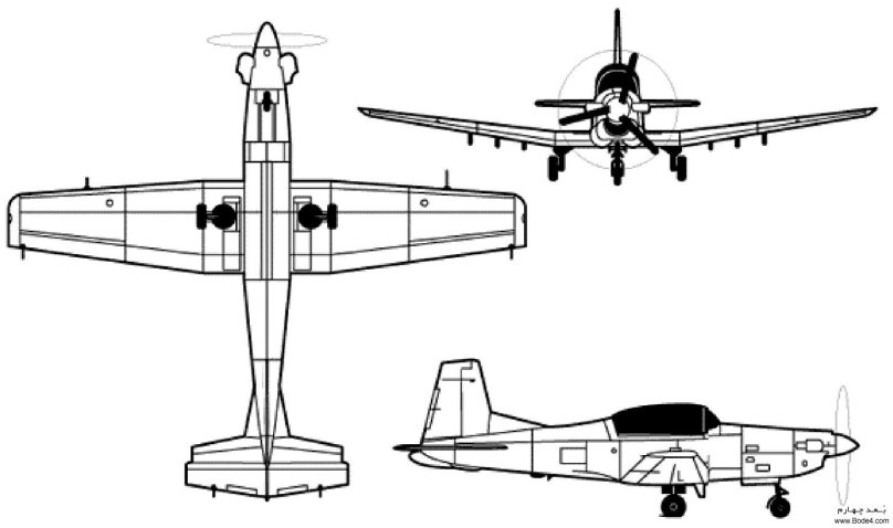 Pilatus PC-12 чертежи