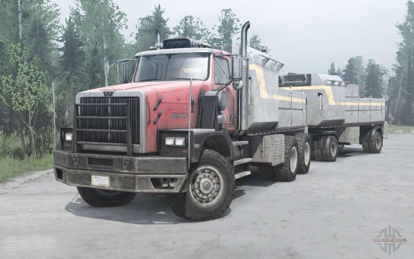 Western Star 6900xd лесовоз