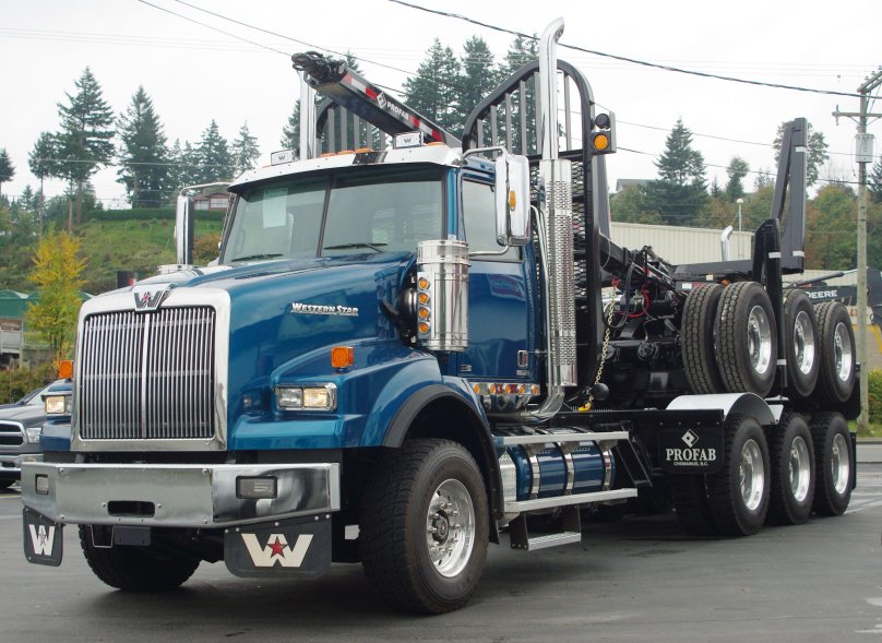 Western Star 6900xd лесовоз