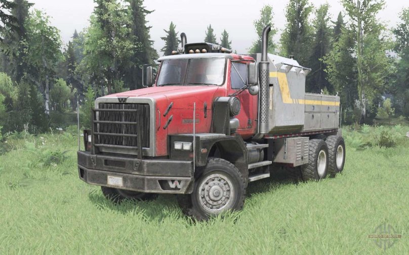 Western Star 6900xd лесовоз