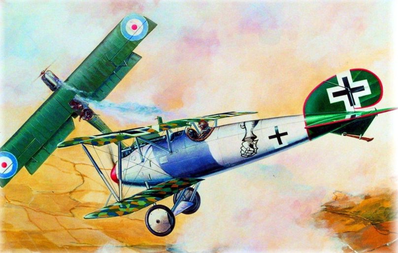 Альбатрос самолет арт