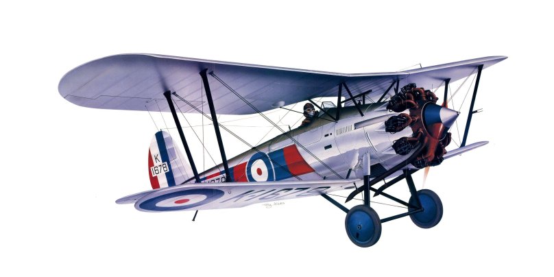 Бристоль бульдог самолет