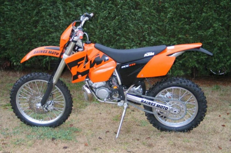 КТМ 125 эндуро