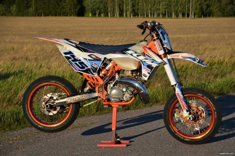 KTM 125 EXC мотард