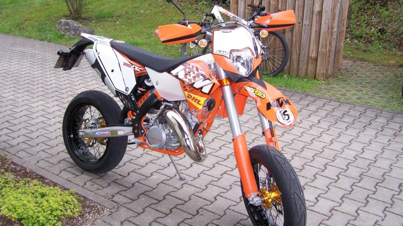 KTM 125 супермото