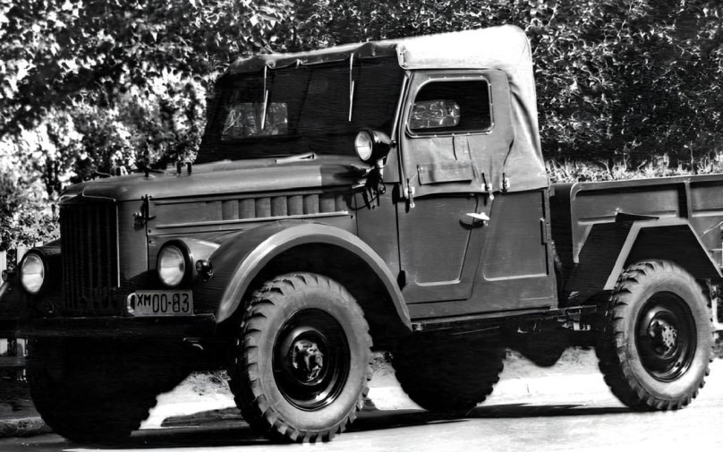 ГАЗ 69 седельный тягач