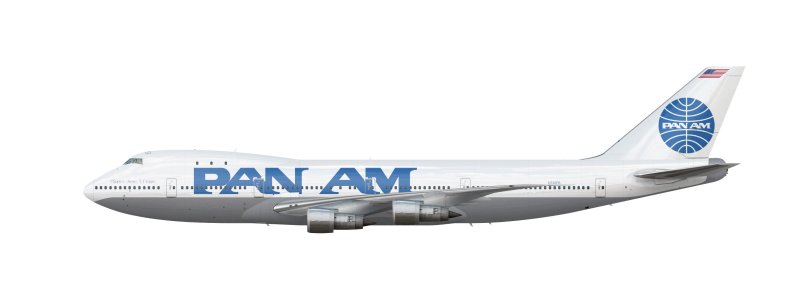 Boeing 747-100 Pan am