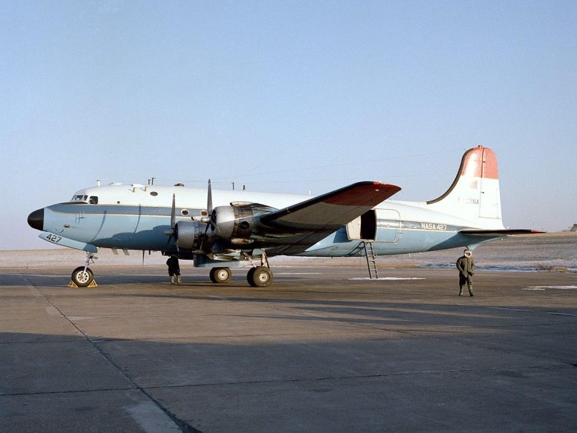 Douglas c-54 Skymaster маршрут через Атлантику