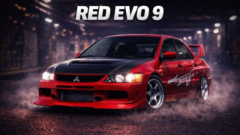 Mitsubishi Lancer EVO 9 Форсаж