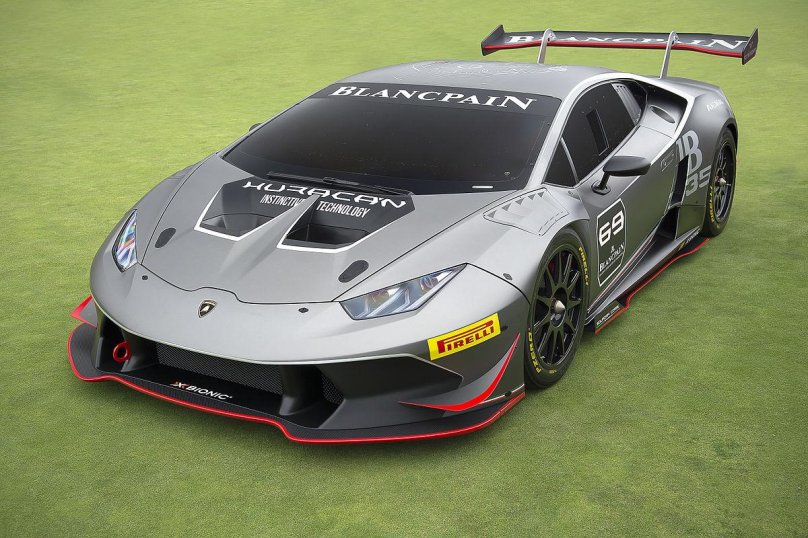 Машина Lamborghini Huracan super Trofeo