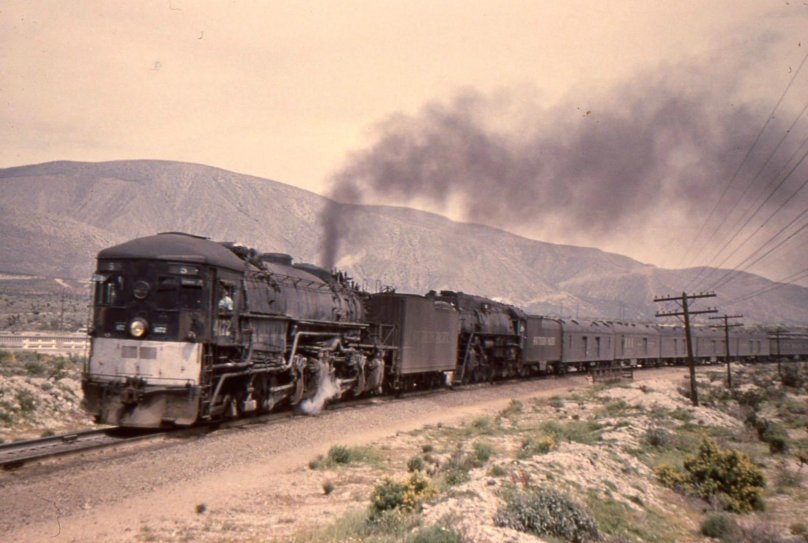 Cab forward Steam locomotive