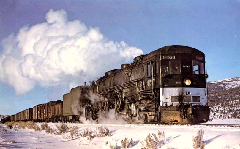 Паровоз Southern Pacific Cab forward