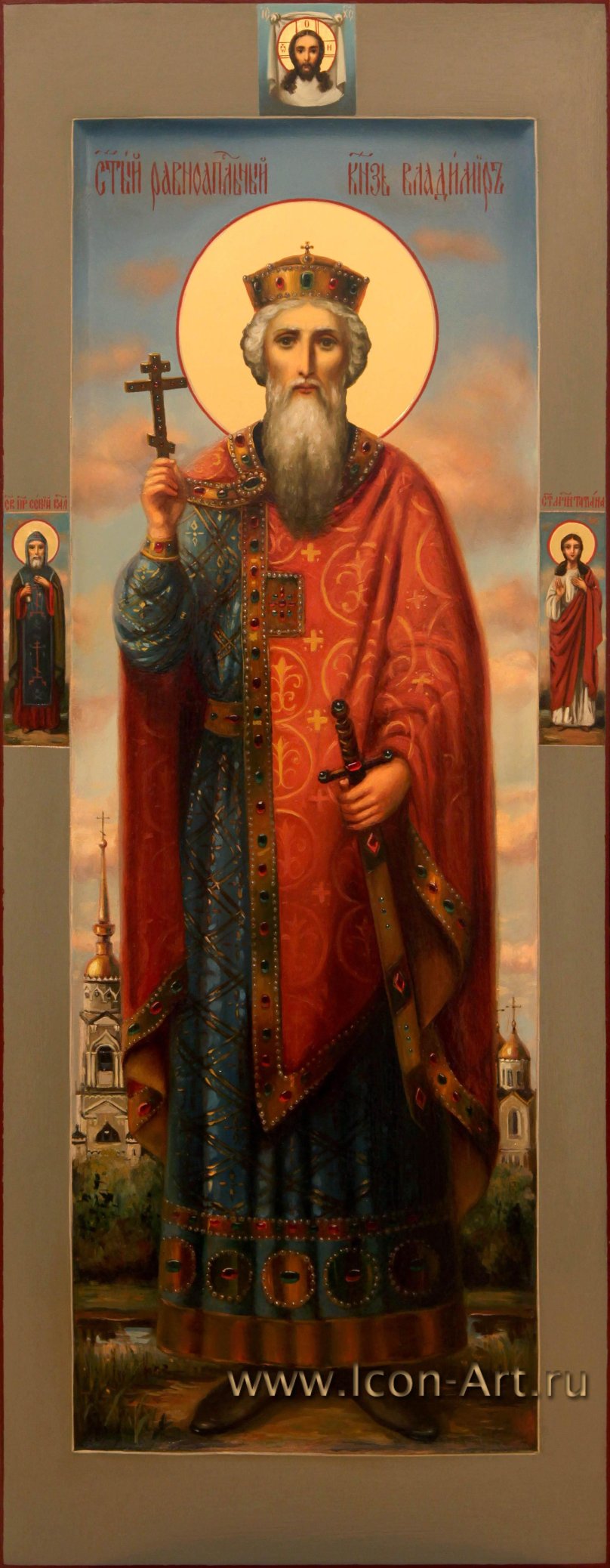 Святой равноапостольный князь Владимир икона