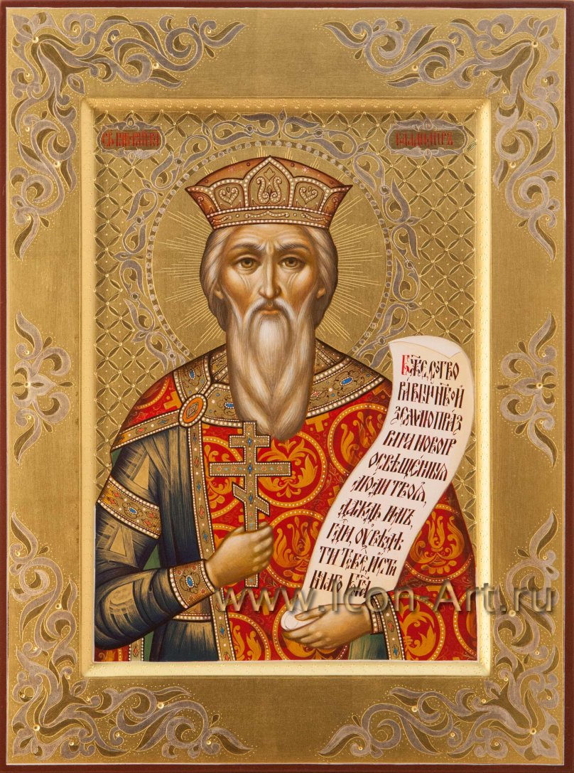 Князь Владимир роспись