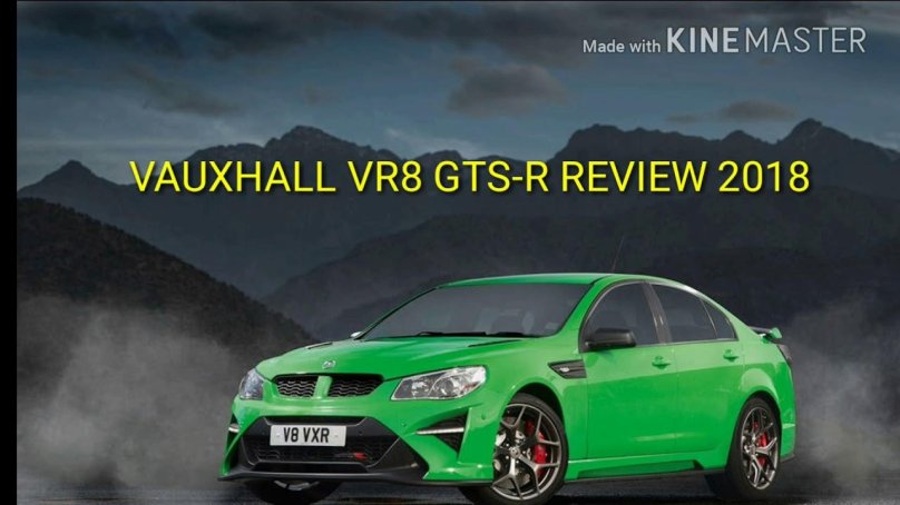 Vauxhall vxr8 GTS-R