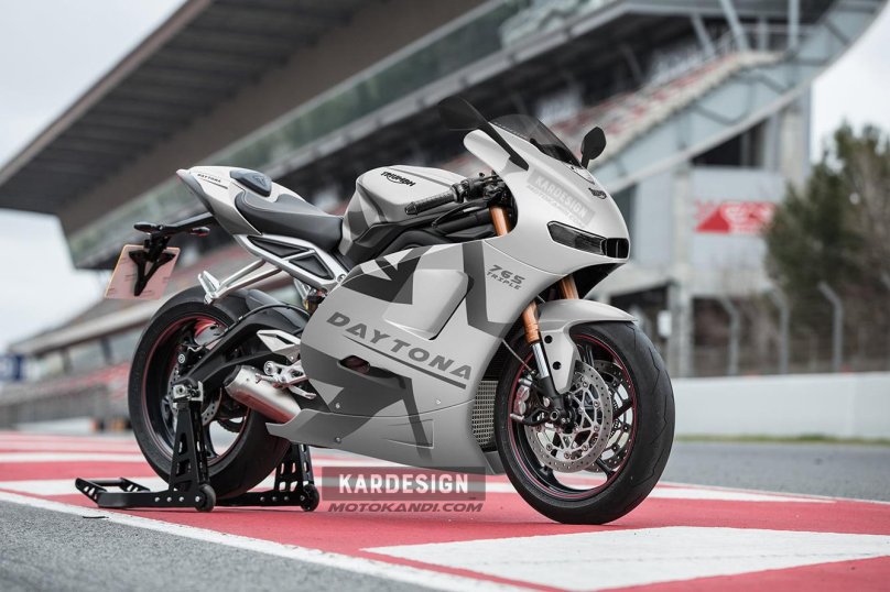 Triumph Daytona 675 Red