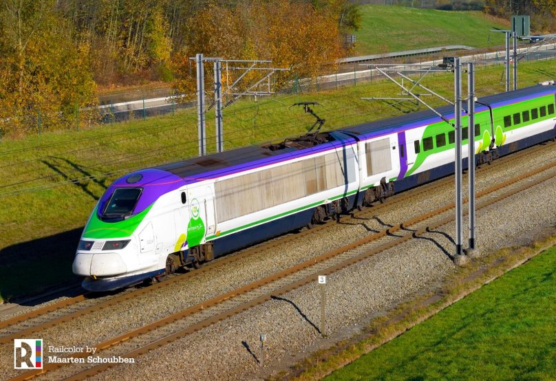 Поезд TGV Eurostar