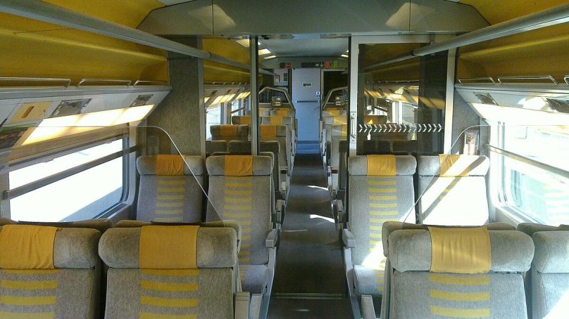 TGV Duplex внутри